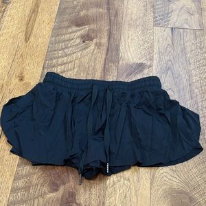 Liberty Pro Girl’s Black Flowy Shorts Size YS